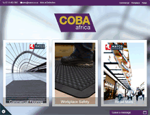 Tablet Screenshot of matting.co.za